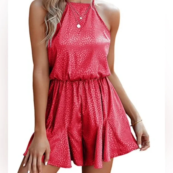 Red Romper - Picture 1 of 11